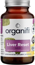Organifi Liver Reset 30 Capsules – Detox, Digestive & Immune Support