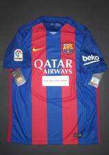 New 2016-2017 Nike Authentic Barcelona Lionel Messi Argentina Jersey Shirt Kit