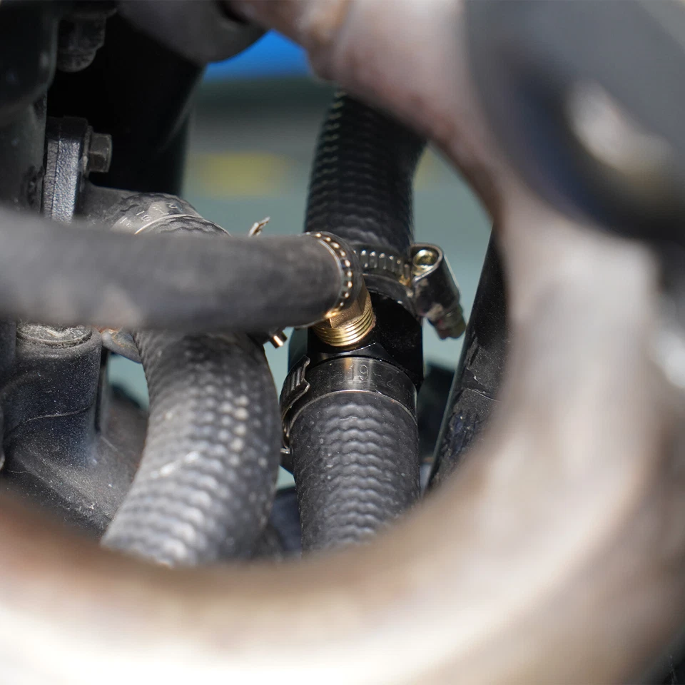 Kit de modificação do sistema de refrigeração para Kawasaki KLR650 1987-2019-2024 anodizado - Imagem 4 de 4