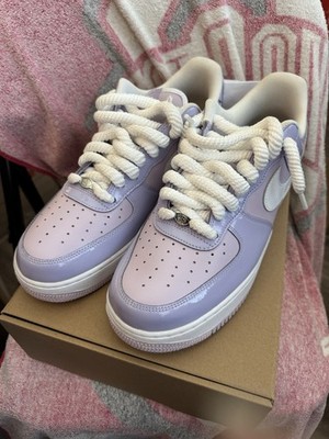 Size 12 - Nike Air Force 1 '07 LV8 Hydrangeas Patent