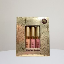 Stila Kiss Me Pretty Liquid Lipstick Set of 3 Shades PATINA, BACI CARAMELLO