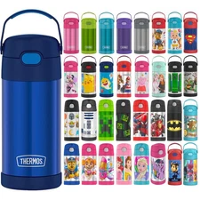 Thermos 12 oz. Kid's Funtainer Vacuum Insulated Stainless Steel Water Bottle