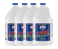 Lucas Oil 10279 Engine Oil Stop Leak, 1 Gallon (Pack of 4)