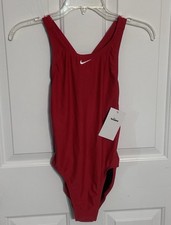 Nike One-Piece Swimsuit Red Women  s Size 6 NWT