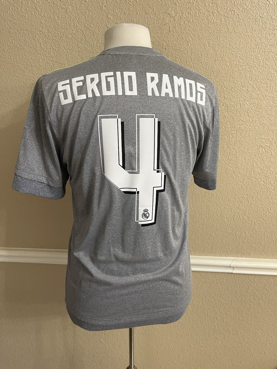 r*8様 レアル・マドリード 11/12 SERGIO RAMOS セルヒオラモ Real Madrid Sergio Ramos 8 Spain Player Issue Adizero Shirt