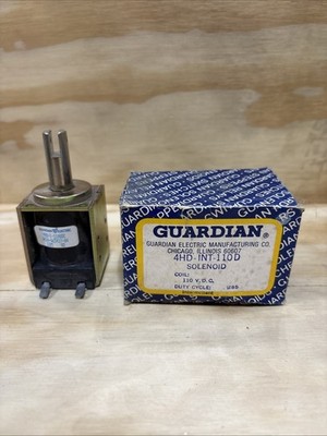 Guardian Electric Intermittent Linear Solenoid 110Vdc, 4HD-INT-110D