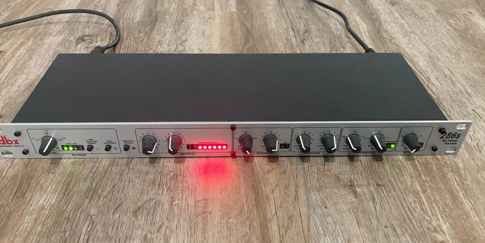 dbx, 286s Microphone Preamp Processor, used, with box, manual power cable - Image 3 of 4