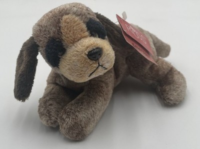 Vintage Russ Beanie Stuffed ''Emerson  Luv Pets With Tag Dog Puppy Collectible 6 