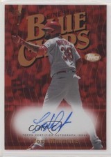 2019 Topps Finest Blue Chips Red Refractor 4/5 Jose Martinez #FBCAJM Auto 0t2