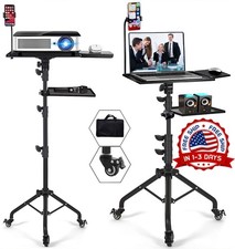 Soporte para proyector con ruedas, tr pode para computadora port til con soporte