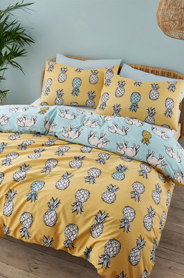 Tupi Ananas Bettbezug Set von Ananas Elefant EINZELN 100% Baumwolle