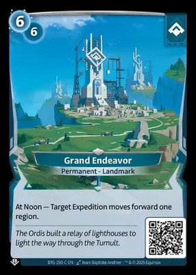 Altered Beyond The Gates Card #150-C Grand Endeaver - UNSCANNED