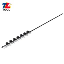 32" x2" Extended Length Auger Drill Bit For Garden Plant & Planting Bulb Flower