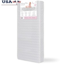 Greenguard Crib Mattress Waterproof Firm Support Safe Sleep Infants Toddlers New