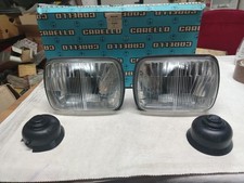 Fari Fiat 126, 127, 128, coppia di fari nuovi originali marca "Carello"