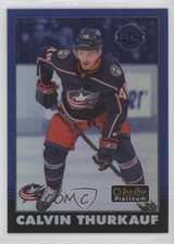 2020 O-Pee-Chee Platinum Retro Rookies Rainbow Blue 53/149 Calvin Thurkauf 01ks