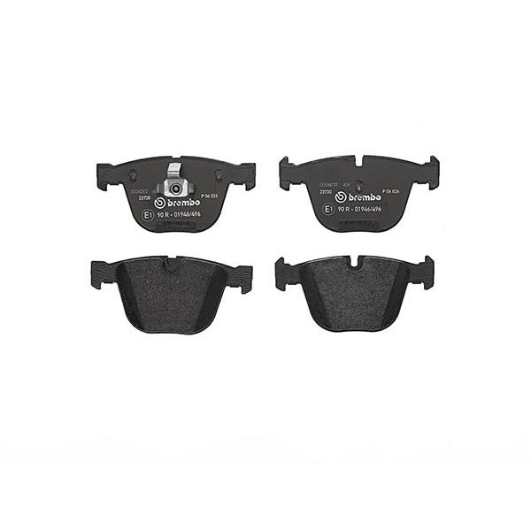 P 06 026 Disc Brake Brake Pad Set Rear Fits Bentley Azure 2 Arnage Coupe Brembo