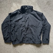 Nike Tech Men's Size Large Full-Zip Jacket W/Packable Hood Black FZ0714-010 NEW