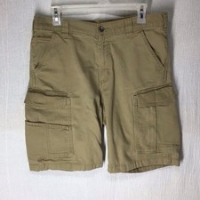 Carhartt 103542 Men s Cargo Shorts 34x10 Relaxed Fit Canvas Rugged Flex Khaki