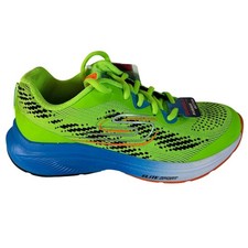 Skechers Kids Elite Sport Stride Running Shoes Green Blue Orange Youth Size 3