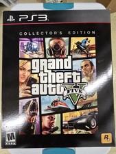 Grand Theft Auto V PS3 Edizione da Collezione*NO GIOCO/STEELBOOK*