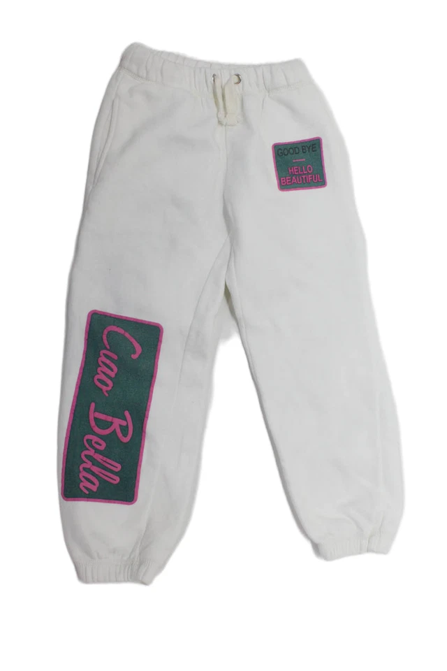 Vintage Havana Girls Round Neck Crewneck Sweater Sweatpants Set White Size S - Image 3 of 4