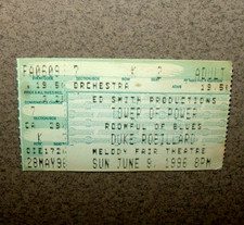 Tower of Power/Room Full of Blues/Robillard 6/9/1996 Melody Fair NY Ticket Stub