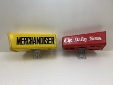 Vintage Daily News Merchandiser Newspaper Delivery Box Tube Rural Mailbox Mail Vintage Daily News Merchandiser Newspaper Delivery Box Tube Rural Mailbox Mail