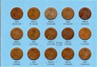 (84) Coins Lincoln Wheat Cent 1909-1940 In Whitman 3 Page Album - Book # 9004 — photo 7
