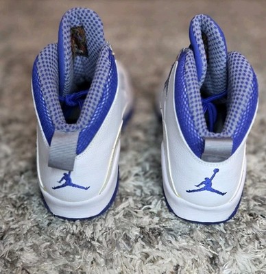 Size 6.5 (GS) - Jordan 10 Retro TXT Mid White for sale online | eBay