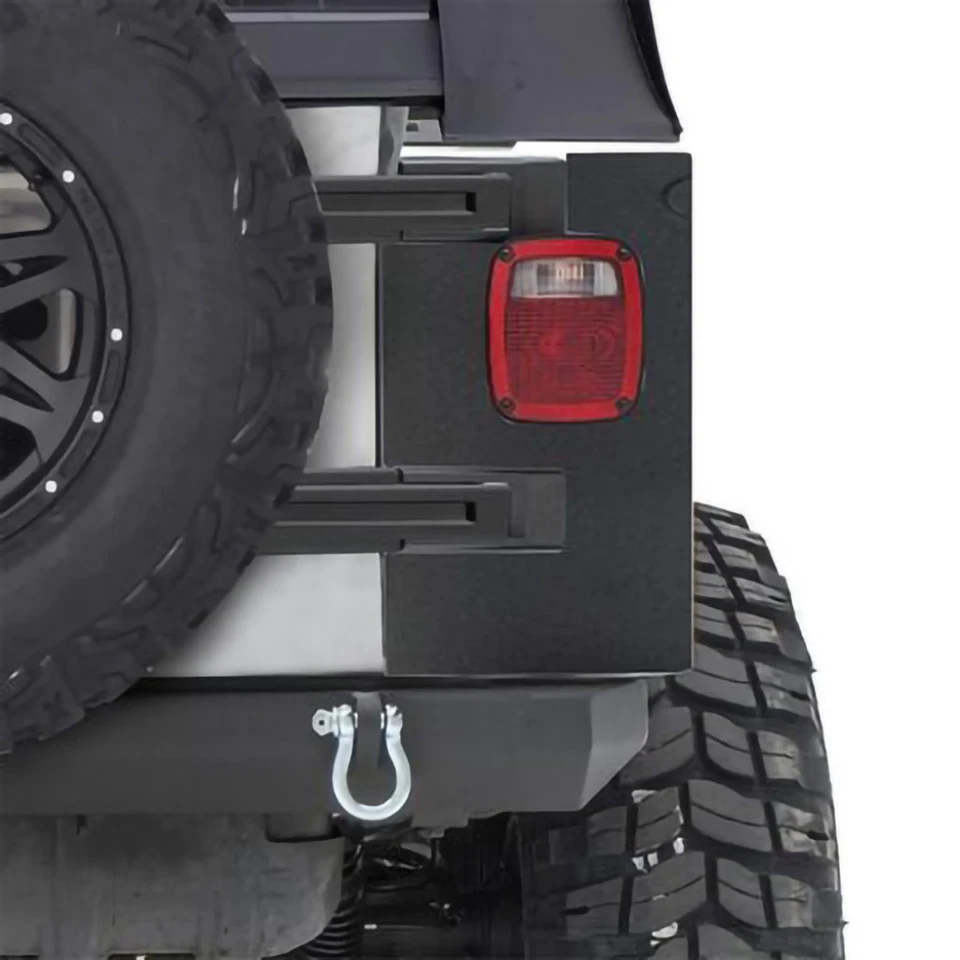 For Jeep Wrangler (TJ) 1997-2006 XRC Corner Guards | Rear Black Textured 2-Door - Imagem 2 de 4