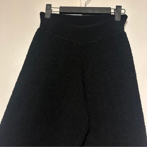 Daily Practice by Anthropologie Women's Snuggle Fuzzy Black joggers Size Small - Picture 8 of 12