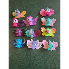 Hatchimals CollEGGtibles Wilder Wings Lot of 11 Mixed Figures Glitter Wings