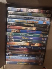 Mixed collection of 18 new sealed dvds