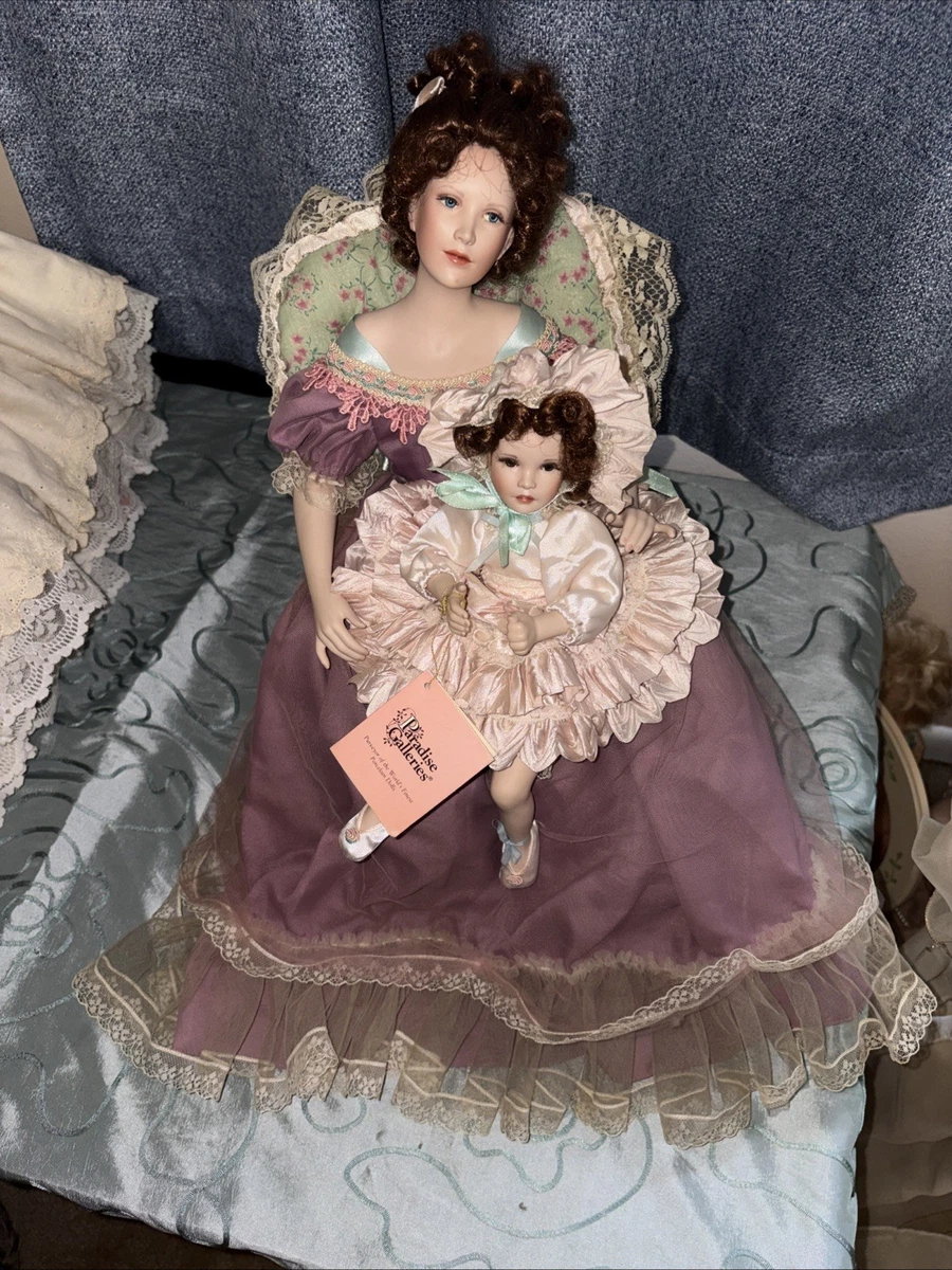 paradise galleries ドール　パラダイスギャラリー　人形 Preços baixos em Boneca de Porcelana Paradise Galleries Bonecas e