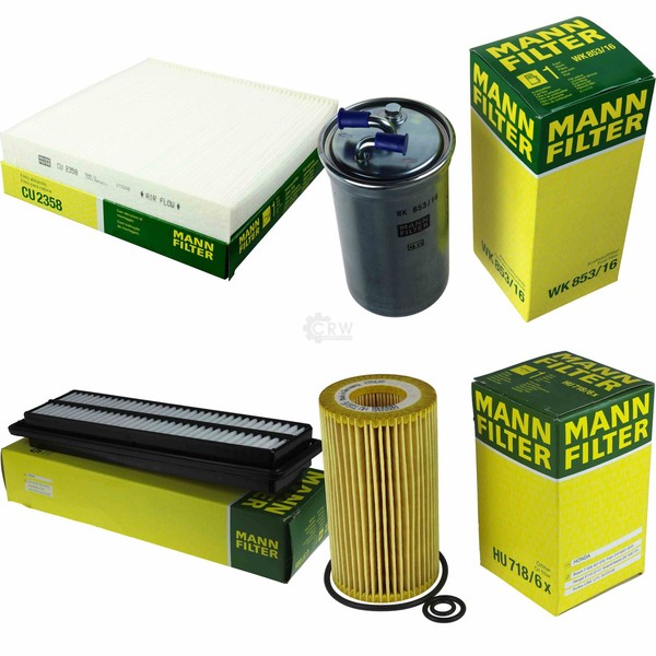 Mann Inspektionspaket Filterset FüR Honda Accord VII Tourer 2.2I-Ctdi-image