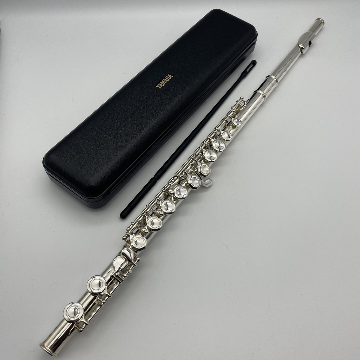 YAMAHA YFL-221 Student Flute Nickel Silver Plated with Hard Case +