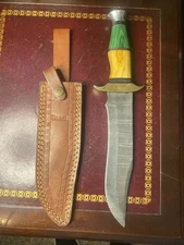 Steuer 13“ Knife With Nice  Leather Sheath