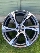 Genuine Volvo XC90 22” R Design Grey Silver Diamond Cut 31650460 Alloy Wheel 754