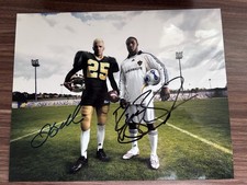 David Beckham Reggie Bush Dual Signed 8 X 10 Autograph Picture LA Galaxy