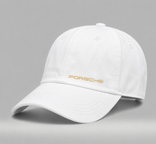 Porsche Embroidered Dad Hat Beige Stone Cotton Classic Baseball Cap Unisex