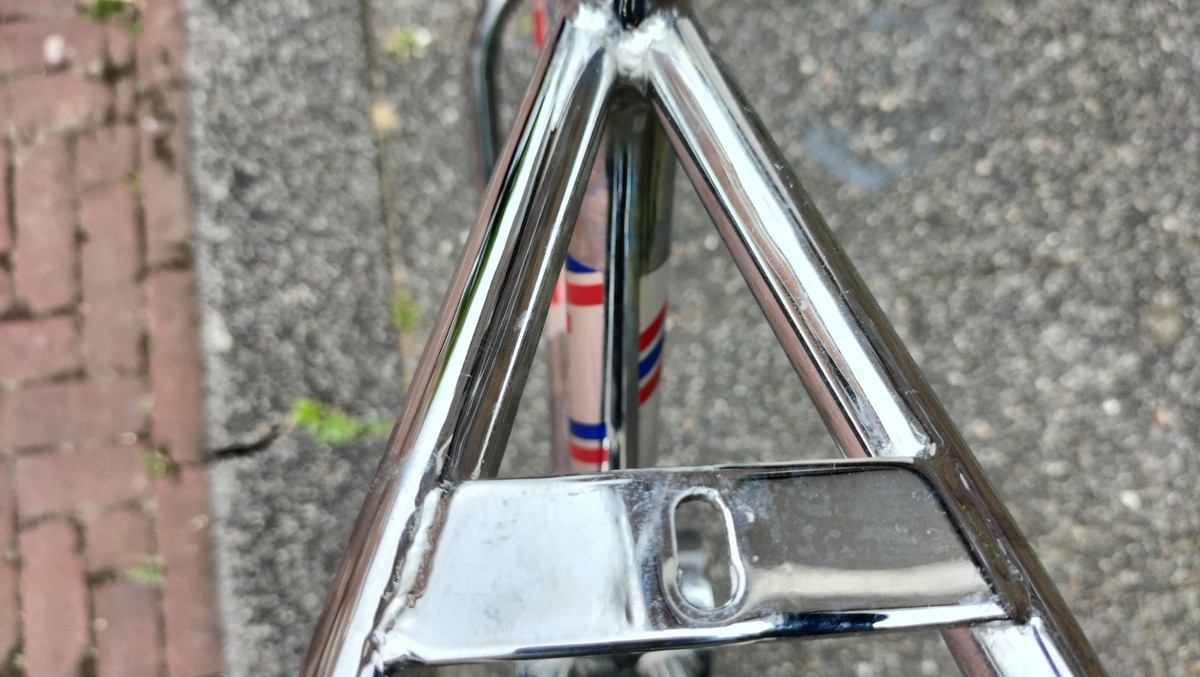 Cadre BMX TNT Vintage 20 Pouces Avec Fourche ELF - Old School - A Restaurer / Ride Cool