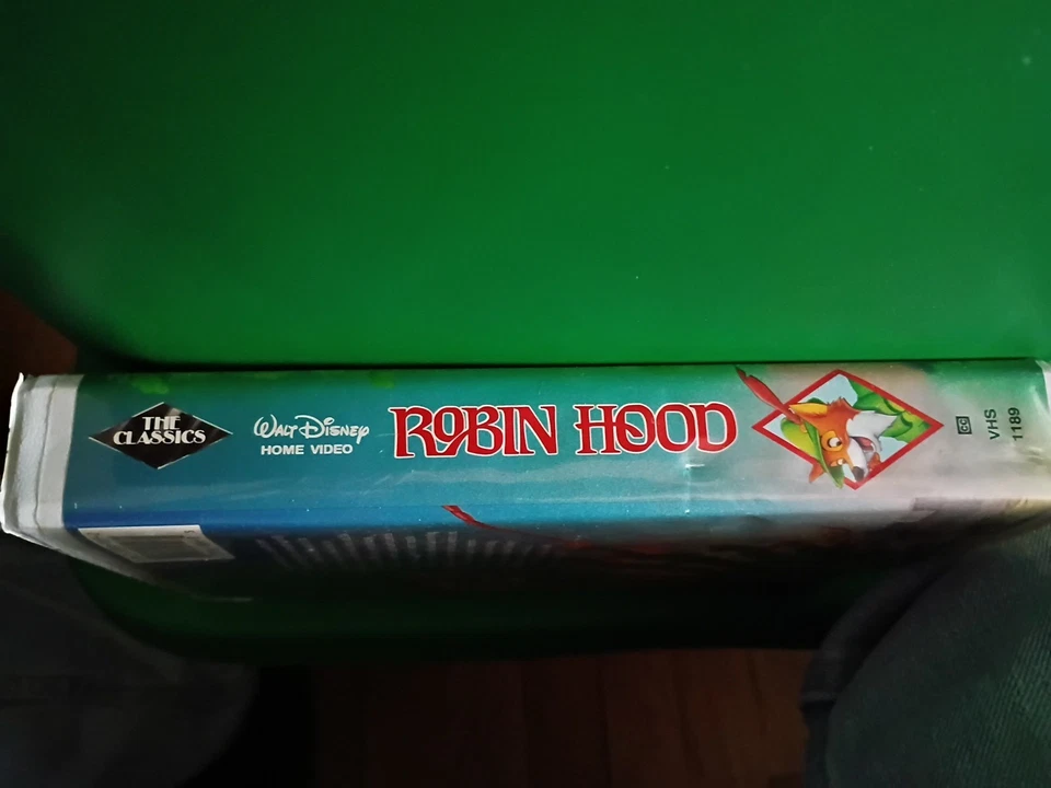 Disney’s Robin Hood (Clamshell VHS) Black Diamond Edition Foto 2 de 2
