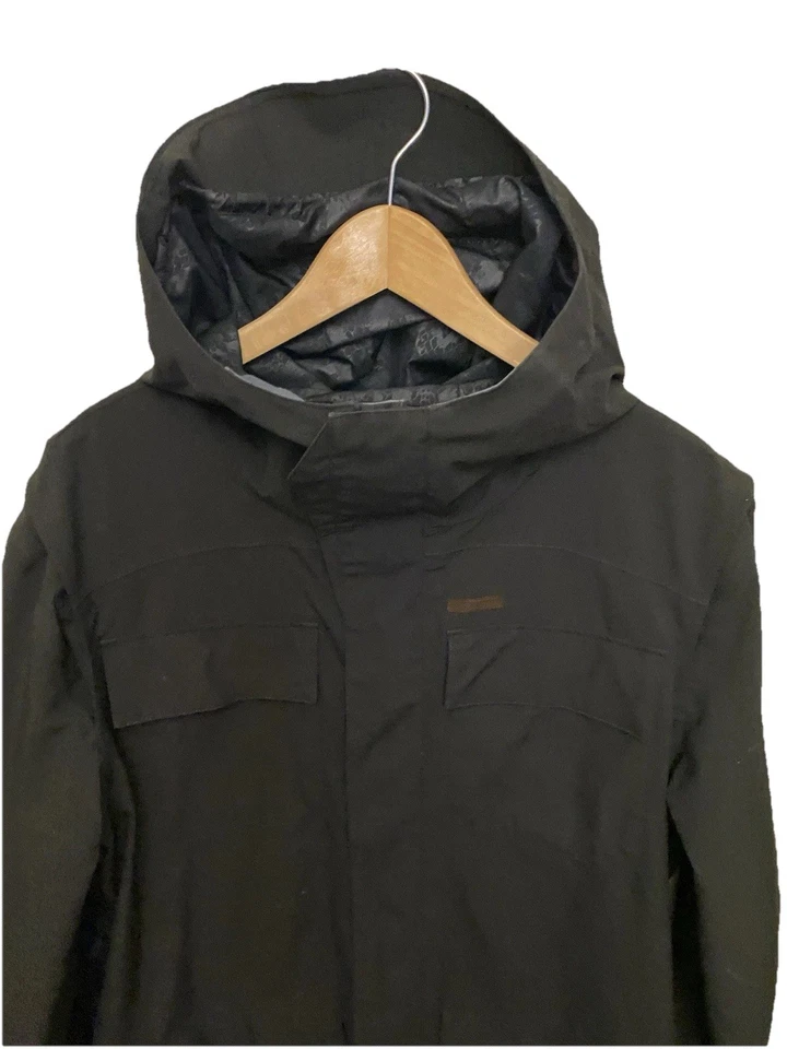 VOLCOM ALTERNATE 10Kmm Snow Jacket Zip Black Regular Men’s Size M EUC - Image 2 of 4