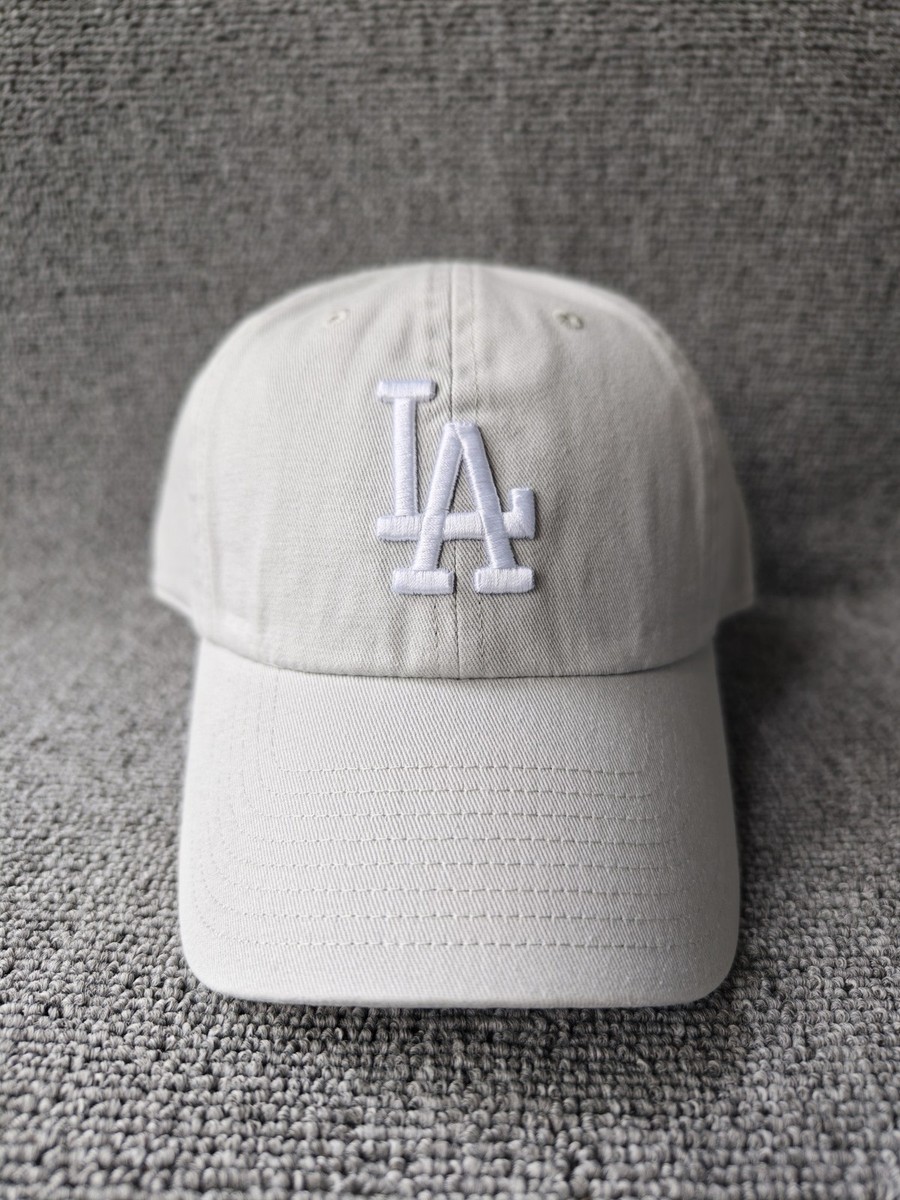 Mitchell & Ness Los Angeles Lakers Cream LA Dad Cap Strapback Adjustable Hat