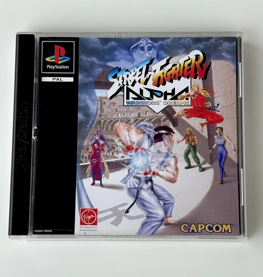 Street Fighter Alpha: Warriors' Dreams - Sony PlayStation 1 PS1 CIB PAL in OVP ! - Bild 2 von 4