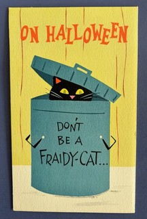Vintage 1960s Halloween Greeting Card • Gibson Greeting Card Company