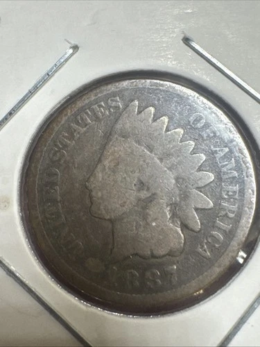 1887 Indian Head Cent , Good