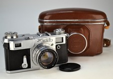 FULLY SERVICED 1962 SMOOTH BODY! USSR "KIEV-4A" RF CAMERA + JUPITER-8M LENS (30)