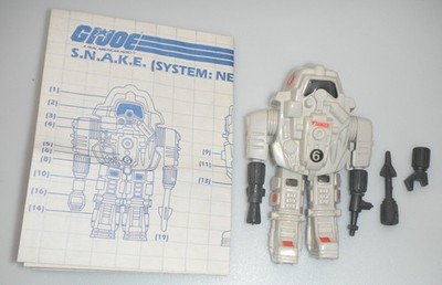 Vintage 1983 Snake Battle Armor Suit Cobra G.I. GI Joe 100% Complete 3.75 ARAH